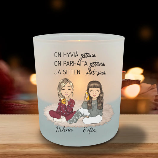 Rakkaat ihmiset - Personoitu tuikkukynttilä