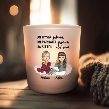 Rakkaat ihmiset - Personoitu tuikkukynttilä
